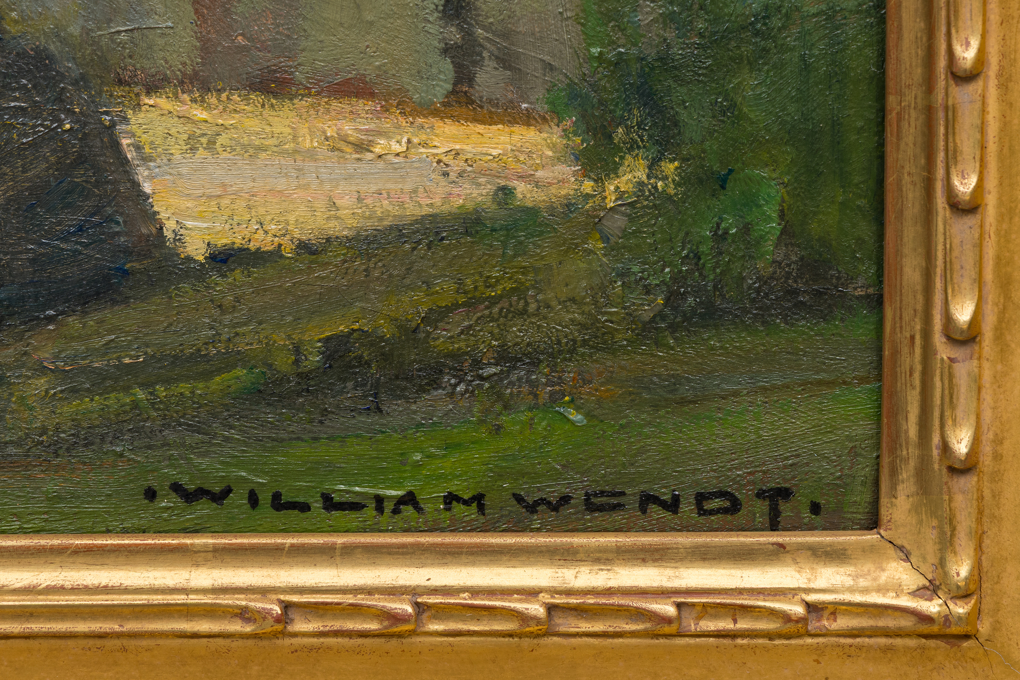 WILLIAM WENDT - Reminiscence - oil on canvas - 24 x 36 in.