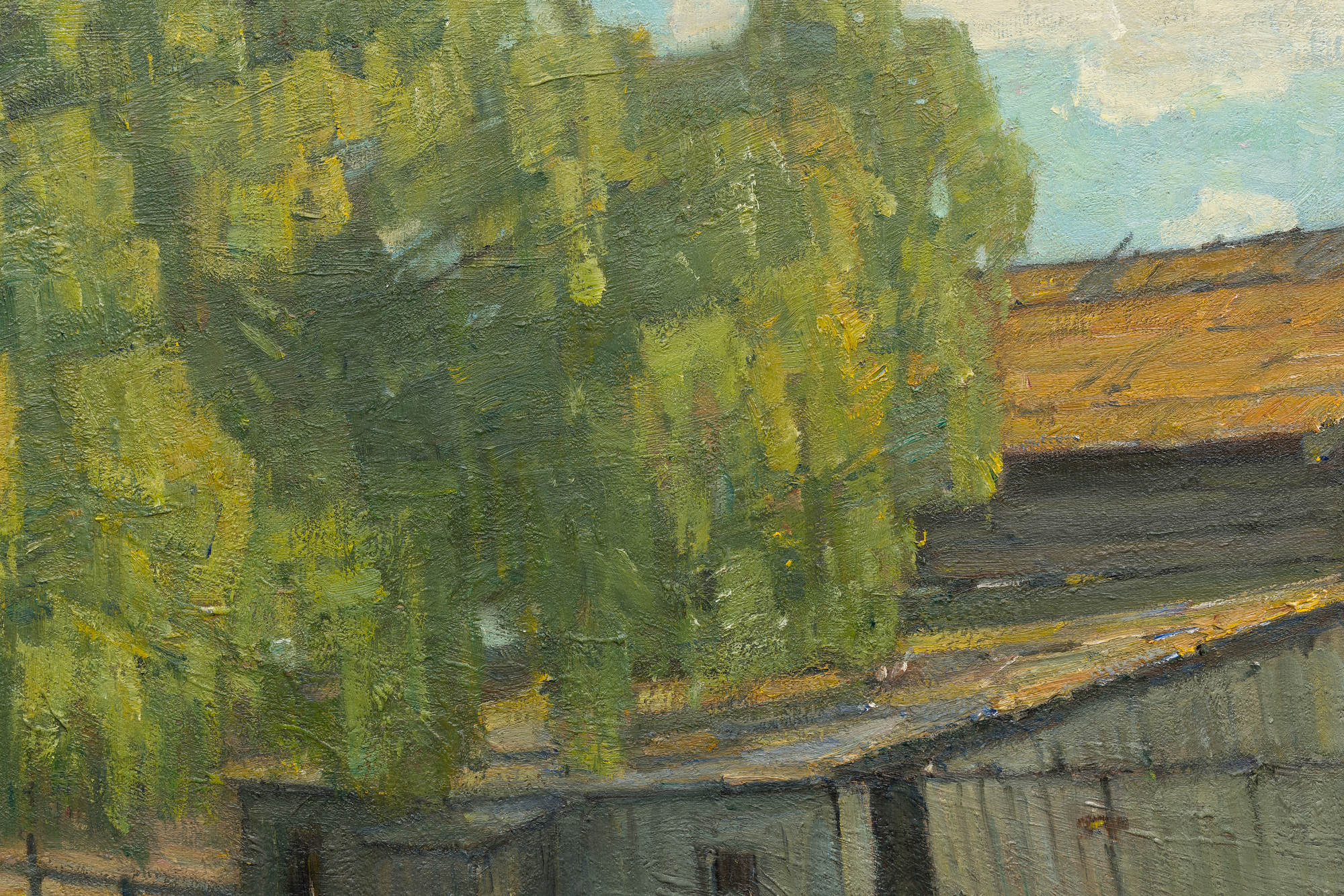 WILLIAM WENDT - Reminiscence - oil on canvas - 24 x 36 in.