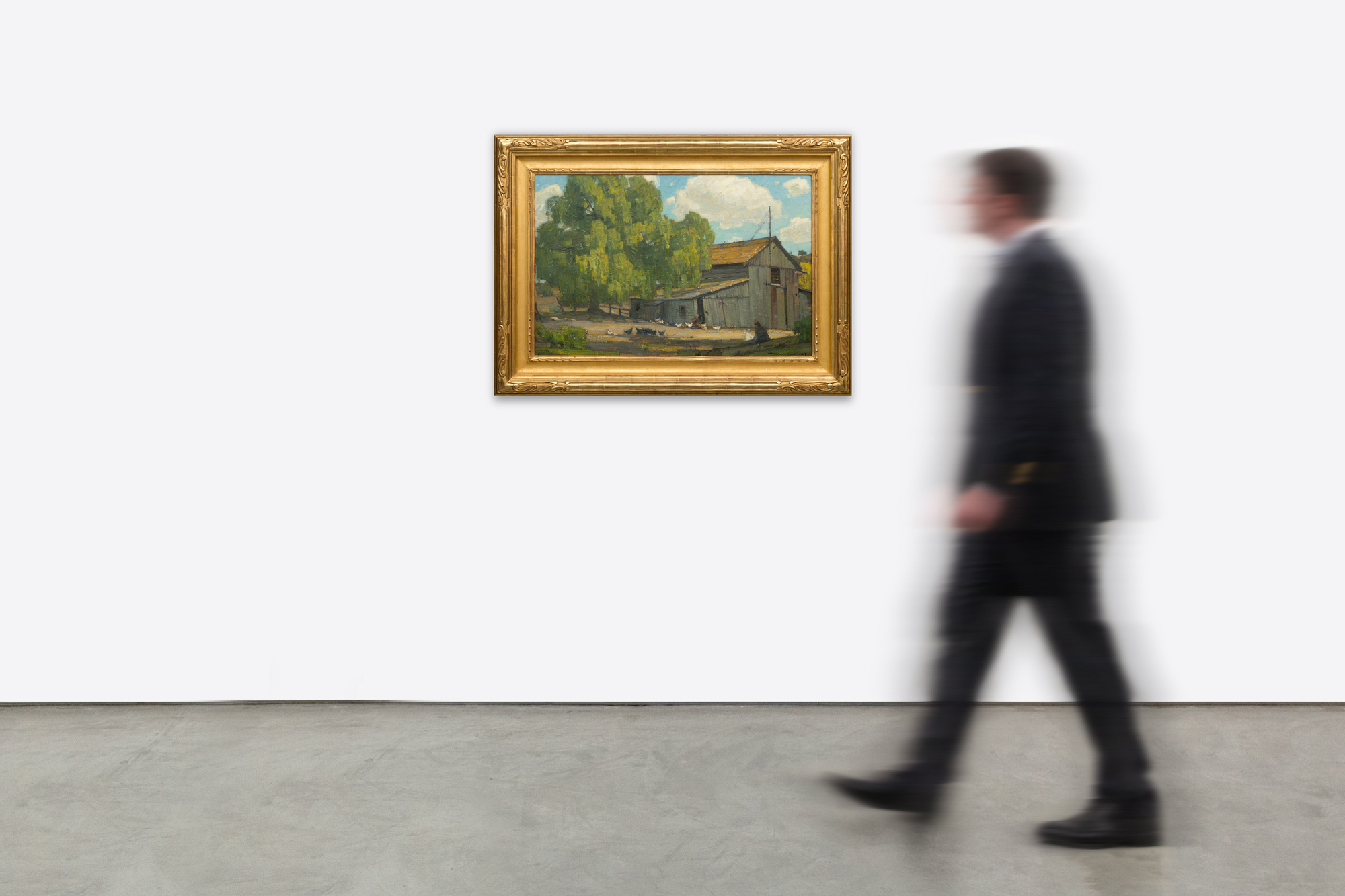 WILLIAM WENDT - Reminiscence - oil on canvas - 24 x 36 in.