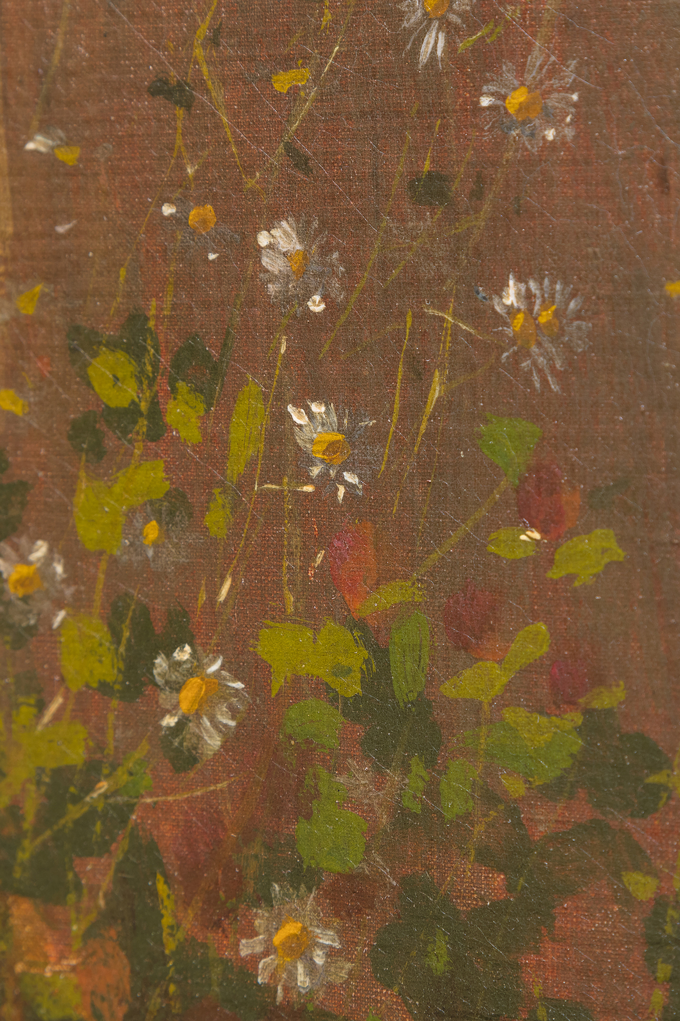 Au début des années 1870, Winslow Homer a souvent peint des scènes de la vie à la campagne près d'un petit hameau agricole réputé depuis des générations pour ses remarquables champs de blé, situé entre la rivière Hudson et les Catskills, dans l'État de New York. Aujourd'hui, Hurley est bien plus célèbre pour avoir inspiré l'une des plus grandes œuvres d'Homer, Snap the Whip, peinte au cours de l'été 1872. Parmi les nombreuses autres peintures inspirées par la région, Girl Standing in the Wheatfield est riche en sentiments, mais sans sentimentalisme excessif. Elle est directement liée à une étude peinte en France en 1866 et intitulée In the Wheatfields (Dans les champs de blé), ainsi qu'à une autre étude peinte l'année suivante, après son retour en Amérique. Mais Homère aurait sans doute été le plus fier de celle-ci. Il s'agit d'un portrait, d'une étude de costume, d'une peinture de genre dans la grande tradition de la peinture pastorale européenne, et d'un tour de force atmosphérique dramatiquement rétro-éclairé, imprégné de la lumière de l'heure qui s'estompe rapidement, avec des notes lambda et fleuries et des touches d'épis de blé. En 1874, Homer a envoyé quatre tableaux à l'exposition de la National Academy of Design. L'une d'entre elles était intitulée "Girl". Ne serait-ce pas celle-ci ?