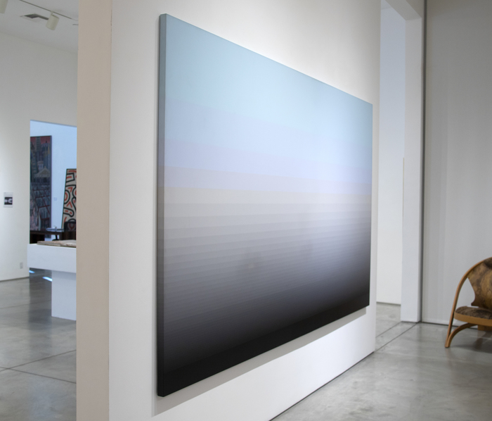 NORMAN ZAMMITT - East Wall NORMAN ZAMMITT - East Wall - acrylic on canvas - 78 x 132 in.