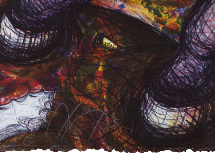 LUIS JIMENEZ - Mustang LUIS JIMENEZ - Mustang - color lithograph - 47 1/2 x 31 1/2 in.