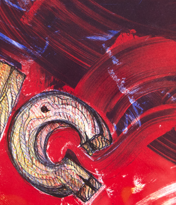 LUIS JIMENEZ - Mustang LUIS JIMENEZ - Mustang - color lithograph - 47 1/2 x 31 1/2 in.