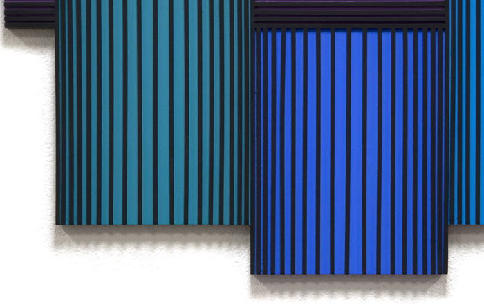 RICHARD ANUSZKIEWICZ - Translumina Op Art evolved as an alternative trend in painting to the abstract expressionist movement of the 1950s. The genesis of the movement was in the 1960s, when artists such as Victor Vasarely, Bridget Riley, and Richard Anuszkiewicz embraced a more structured and geometric approach to their painting, often using visual tricks to create a sense of movement. While the artistic and spiritual predecessors to OP Art, such as Josef Albers (!888-1976), utilized a softer and more subdued approach, the Op Artists were using bold, large-scale works with variable dimensions to create their visual statement.
<br>
<br>A student of Albers, Richard Anuszkiewicz, used enamel and acrylic paint on wood in such a way to create his uncompromising and exact compositions. A great sense of action can be felt in the present work, "Translumina". The sister piece to "Translumina," "Translumina II" (1986), is in the permanent collection of the Albright-Knox Art Gallery, Buffalo.