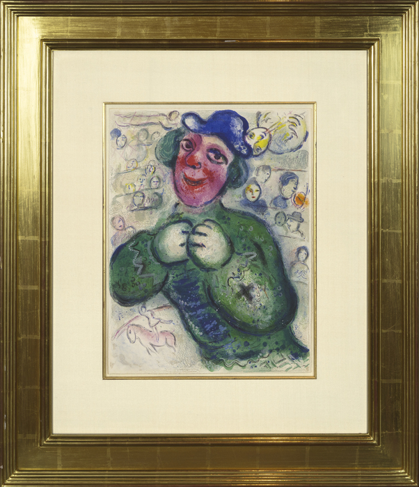 MARC CHAGALL - Le Cirque M.505 MARC CHAGALL - Le Cirque M.505 - lithograph - 16 3/4 x 12 3/4 in.