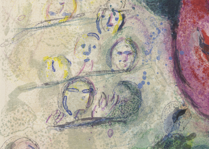 MARC CHAGALL - Le Cirque M.505 MARC CHAGALL - Le Cirque M.505 - lithograph - 16 3/4 x 12 3/4 in.