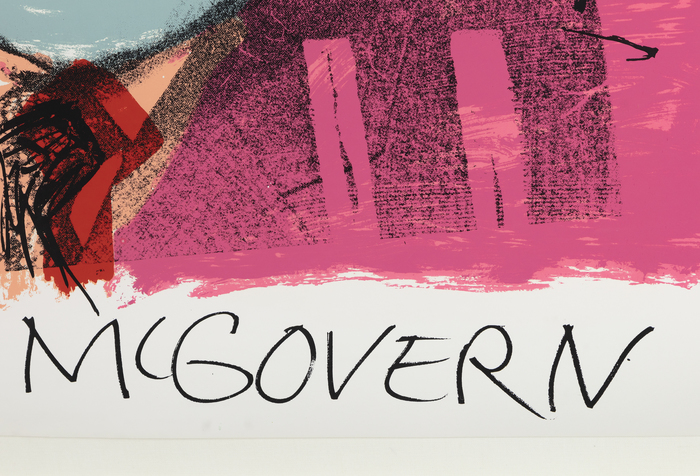ANDY WARHOL - Vote McGovern ANDY WARHOL - Vote McGovern - screenprint - 42 x 42 in.