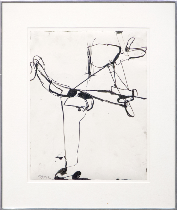 RICHARD DIEBENKORN - Untitled (Urbana Series) Richard Diebenkorn once explained, “All paintings start out of a mood, out of a relationship with things or people, out of a complete visual impression.” Known for his defining role in the Bay Area Figurative Art movement, a counter to the abstraction dominating post-war New York City, Diebenkorn often oscillated between figuration and abstraction. In 1952, he took a faculty position at the University of Illinois in Urbana for one academic year. There, he taught beginning drawing to architecture students and used one of the bedrooms in his house as a studio. This period from 1952-53, known as the Urbana series, was a productive and pivotal time in the development of Diebenkorn's style. His innovative exploration of figuration through abstraction began in these crucial early years and would come to full realization in his widely celebrated Ocean Park series of the late 1960s-80s.