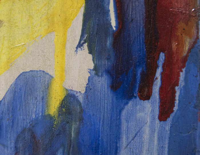 HANS HOFMANN - Yellow Vase Hofmann painted "Yellow Vase" just two years before his first solo exhibition at Art of This Century gallery in New York in 1944. This vibrant work is an impromptu study that examines the breakdown of form, which in 1942 was an evolving principle of Abstract Expressionism. Hofmann was a prominent teacher at this time, and his students included Helen Frankenthaler, Allan Kaprow, Michael Goldberg, and dozens of others.
<br>
<br>"Yellow Vase" captures the dynamism of Hofmann's unique approach to representation and abstraction. His works' energy and movement would prove to be among his most significant contributions to 20th Century American Art.
