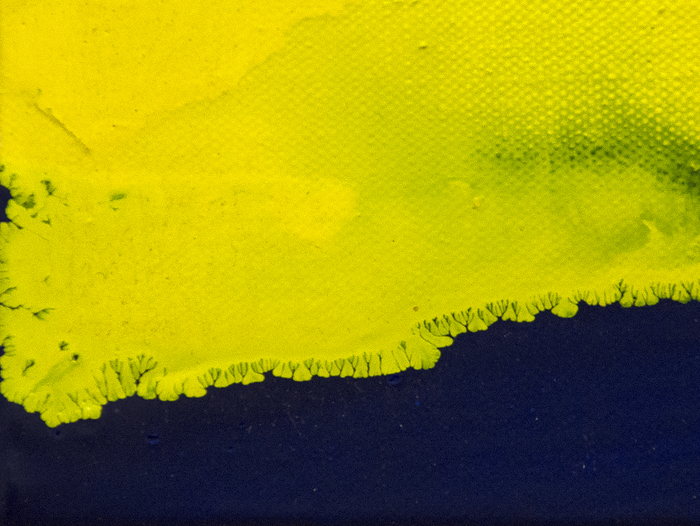 SAM FRANCIS - Ducat SAM FRANCIS - Ducat - acrylic on canvas - 5 1/2 x 8 3/4 in.