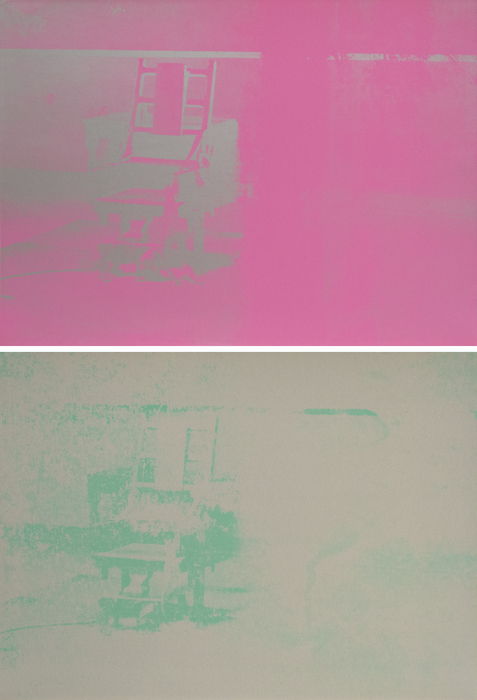 ANDY WARHOL - Electric Chairs ANDY WARHOL - Electric Chairs - screenprint - 35 3/8 x 47 7/8 in. ea.