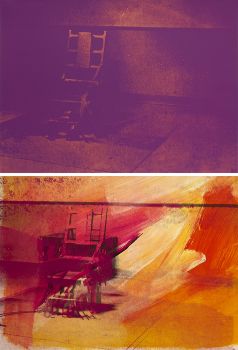 ANDY WARHOL - Electric Chairs ANDY WARHOL - Electric Chairs - screenprint - 35 3/8 x 47 7/8 in. ea.