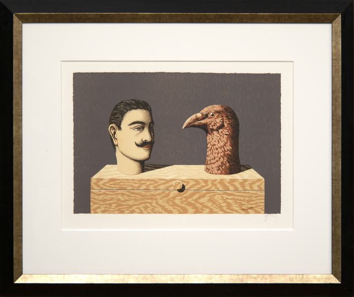RENE MAGRITTE - Pierreries (Precious Stones) RENE MAGRITTE - Pierreries (Precious Stones) - color lithograph on Rives BFK - 17 1/2 x 23 5/8 in.
