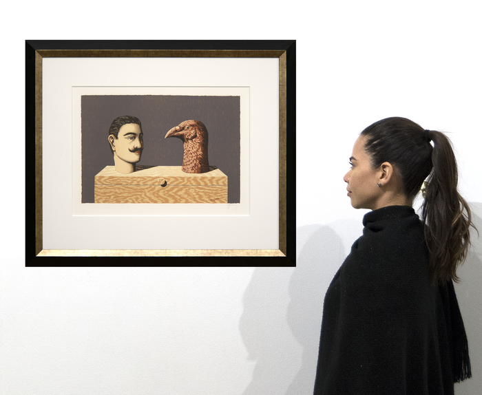 RENE MAGRITTE - Pierreries (Precious Stones) RENE MAGRITTE - Pierreries (Precious Stones) - color lithograph on Rives BFK - 17 1/2 x 23 5/8 in.