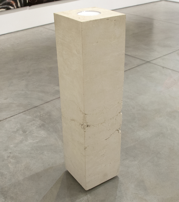 THEASTER GATES - Stand-Ins for Period of Wreckage 25 THEASTER GATES - Stand-Ins for Period of Wreckage 25 - white concrete and porcelain - 48 x 12 x 12 in.