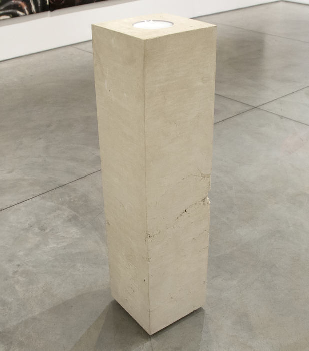 THEASTER GATES - Stand-Ins for Period of Wreckage 25 THEASTER GATES - Stand-Ins for Period of Wreckage 25 - white concrete and porcelain - 48 x 12 x 12 in.