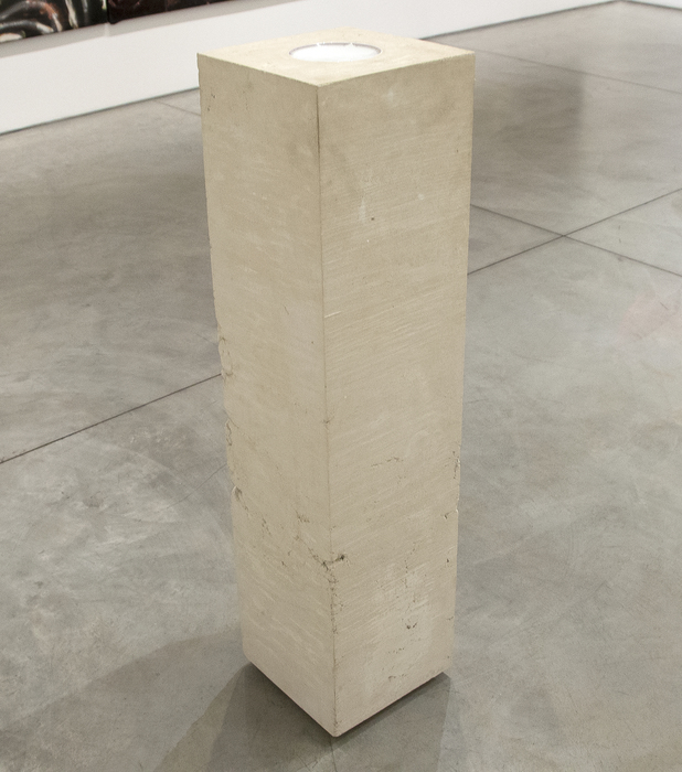 THEASTER GATES - Stand-Ins for Period of Wreckage 25 THEASTER GATES - Stand-Ins for Period of Wreckage 25 - white concrete and porcelain - 48 x 12 x 12 in.