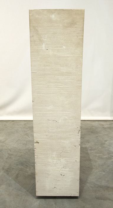 THEASTER GATES - Stand-Ins for Period of Wreckage 25 THEASTER GATES - Stand-Ins for Period of Wreckage 25 - white concrete and porcelain - 48 x 12 x 12 in.