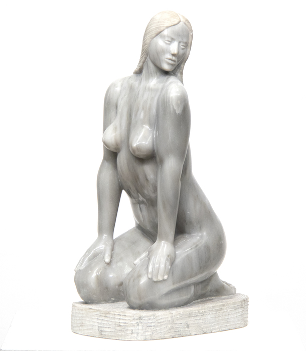 FELIPE CASTANEDA - Mujer Desnuda FELIPE CASTANEDA - Mujer Desnuda - marble - 18 1/2 x 6 1/2 x 11 in.