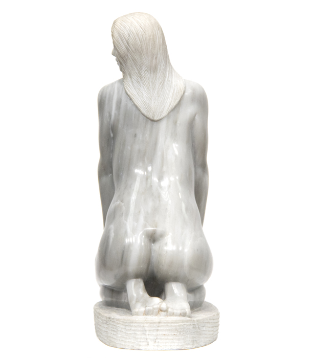 FELIPE CASTANEDA - Mujer Desnuda - marble - 18 1/2 x 6 1/2 x 11 in.