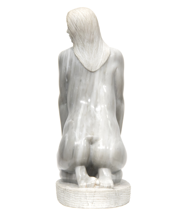 FELIPE CASTANEDA - Mujer Desnuda FELIPE CASTANEDA - Mujer Desnuda - marble - 18 1/2 x 6 1/2 x 11 in.
