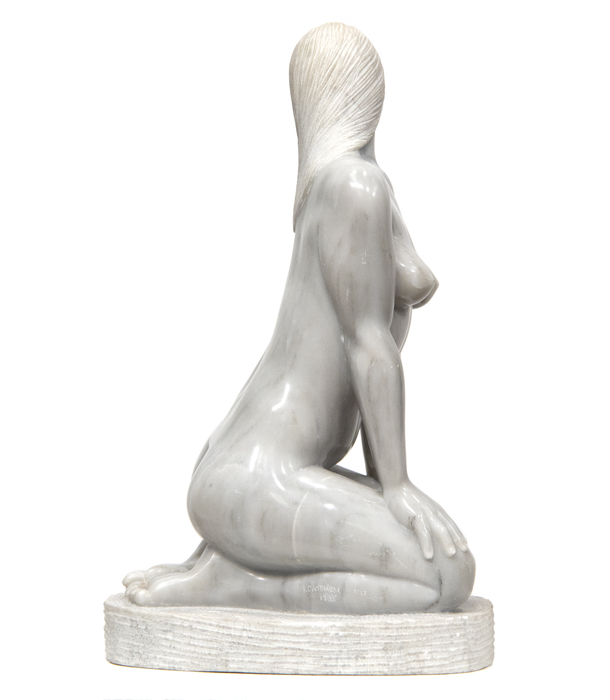 FELIPE CASTANEDA - Mujer Desnuda FELIPE CASTANEDA - Mujer Desnuda - marble - 18 1/2 x 6 1/2 x 11 in.