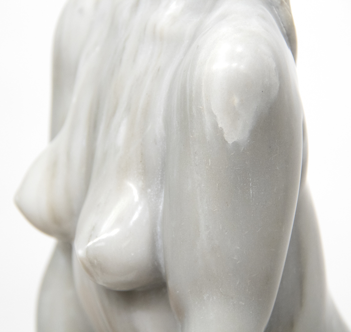 FELIPE CASTANEDA - Mujer Desnuda - marble - 18 1/2 x 6 1/2 x 11 in.