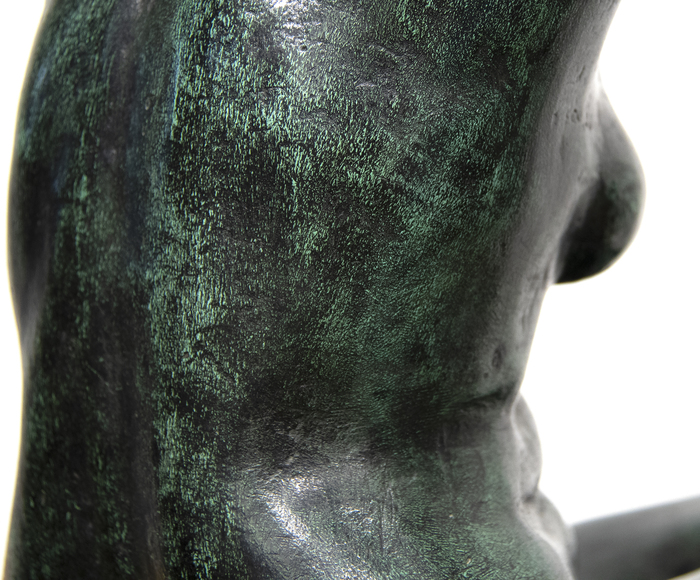 FELIPE CASTANEDA - Mujer Peinandose FELIPE CASTANEDA - Mujer Peinandose - bronze - 16 1/4 x 11 3/4 x 11 in.