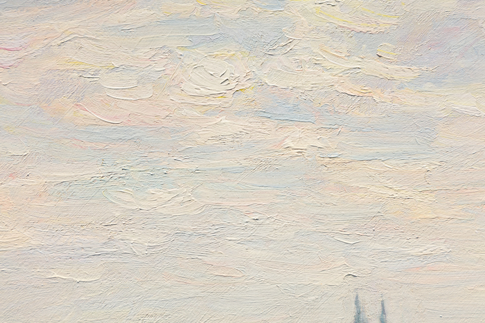 CAMILLE PISSARRO - Le Jardin des Tuileries, apres-midi, soleil CAMILLE PISSARRO - Le Jardin des Tuileries, apres-midi, soleil - oil on canvas - 26 x 36 1/2 in.