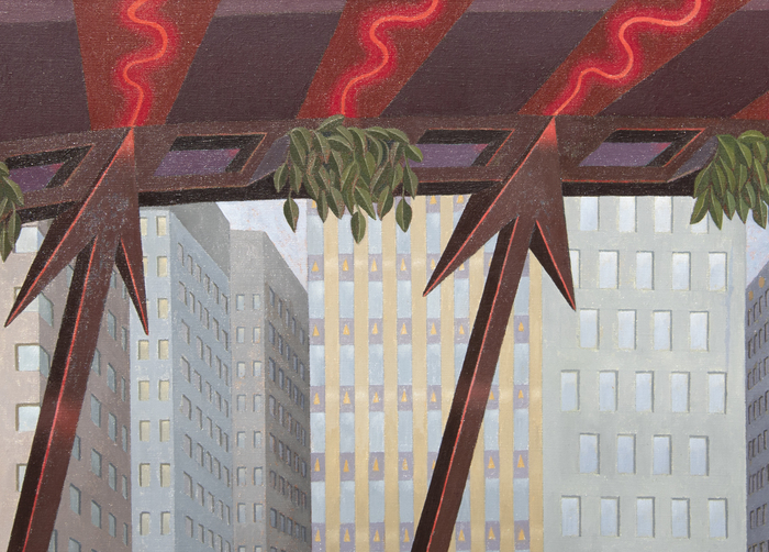 IRVING NORMAN - Carousel Restaurant IRVING NORMAN - Carousel Restaurant - oil on canvas - 60 x 72 in.