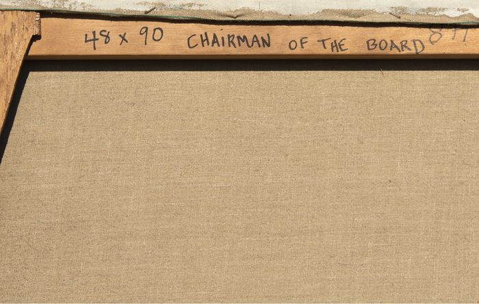 IRVING NORMAN - Chairman of the Board IRVING NORMAN - Chairman of the Board - oil on canvas - 90 x 48 in.