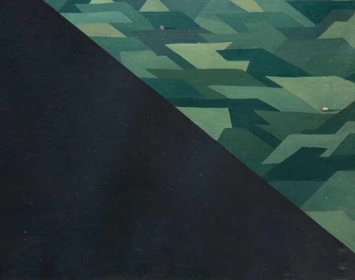IRVING NORMAN - Flight IRVING NORMAN - Flight - oil on canvas - 60 x 74 in.