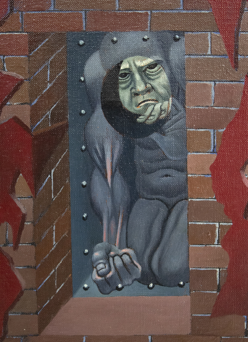 IRVING NORMAN - Prisoners IRVING NORMAN - Prisoners - oil on canvas - 52 x 68 1/8 in.