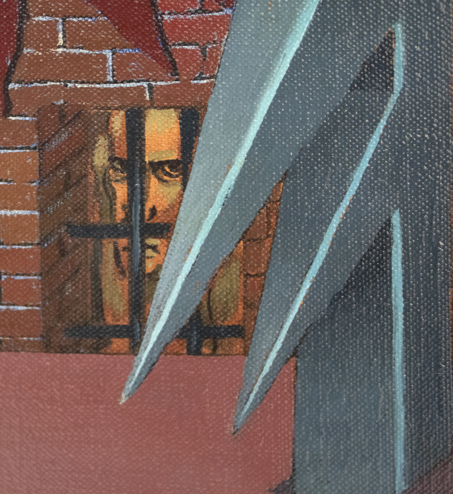IRVING NORMAN - Prisoners IRVING NORMAN - Prisoners - oil on canvas - 52 x 68 1/8 in.