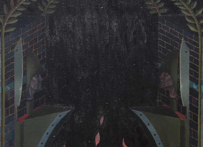 IRVING NORMAN - To the Unknown IRVING NORMAN - To the Unknown - oil on canvas - 96 x 72 in.