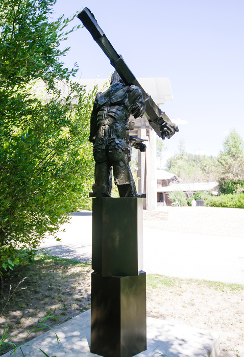 MATTHEW MONAHAN - Nation Builder MATTHEW MONAHAN - Nation Builder - cast bronze - 107 x 62 x 27 in.