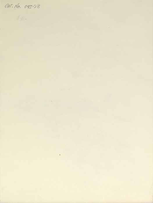 IRVING NORMAN - Untitled IRVING NORMAN - Untitled - pencil on paper - 9 5/8 x 7 in.