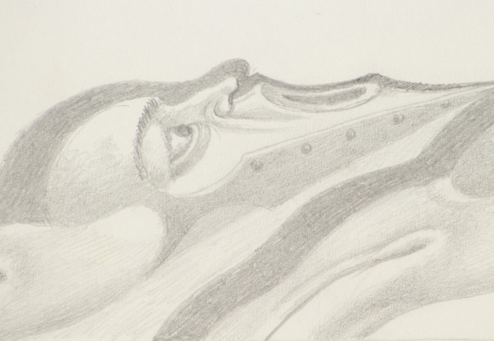 IRVING NORMAN - Untitled IRVING NORMAN - Untitled - graphite on paper - 9 x 11 5/8 in.