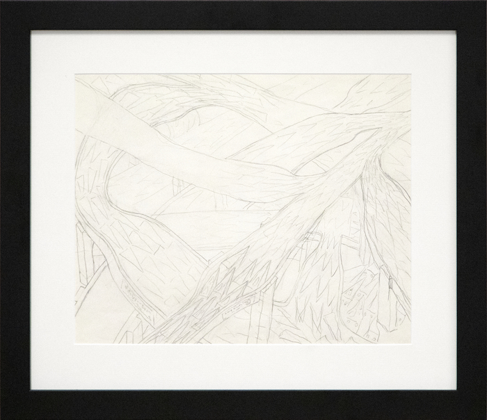 IRVING NORMAN - Untitled (Possible Study for "From Work") - pencil on paper - 11 x 14 in.