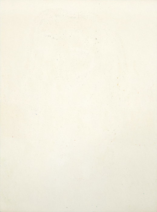 IRVING NORMAN - Untitled (Head with Fire) IRVING NORMAN - Untitled (Head with Fire) - graphite and crayon on paper - 12 x 8 7/8 in.