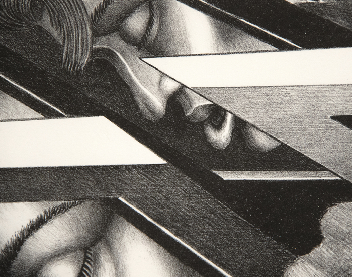IRVING NORMAN - From Work IRVING NORMAN - From Work - lithograph on paper - 20 x 25 in.