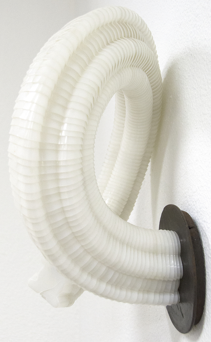 TIM HAWKINSON - Tusk TIM HAWKINSON - Tusk - 132 jello molds on iron plate - 16 x 14 1/2 x 8 in.