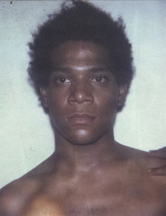 ANDY WARHOL - Jean-Michel Basquiat Six Polaroids - Polaroid, Polacolor - 4 1/4 x 3 1/2 in. ea.