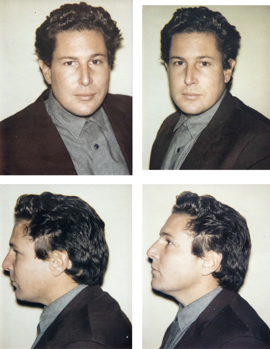 ジュリアン シュナーベル 4枚のポラロイド Andy Warhol ヘザー ジェームズ