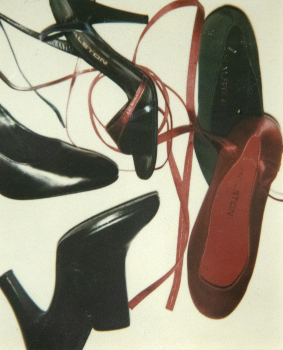 ANDY WARHOL - Shoes - Polaroid, Polacolor - 4 1/4 x 3 3/8 in. ea.