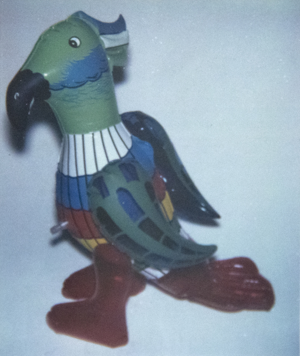 ANDY WARHOL - Japanese Toy Parrot - Polaroid, Polacolor - 4 1/4 x 3 3/8 in.
