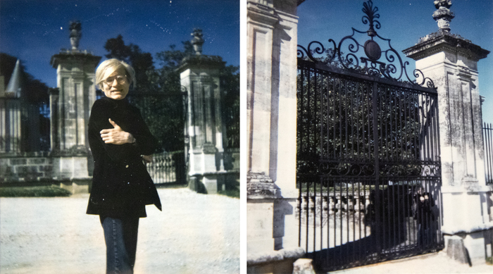 ANDY WARHOL - Andy Warhol Abroad ANDY WARHOL - Andy Warhol Abroad - Polaroid, Polacolor - 4 1/4 x 3 3/8 in. ea.