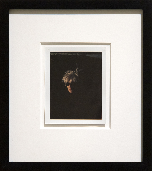 ANDY WARHOL - Warhol Self-Portrait (Fright Wig) - Polaroid, Polacolor - 4 1/4 x 3 1/4 in.