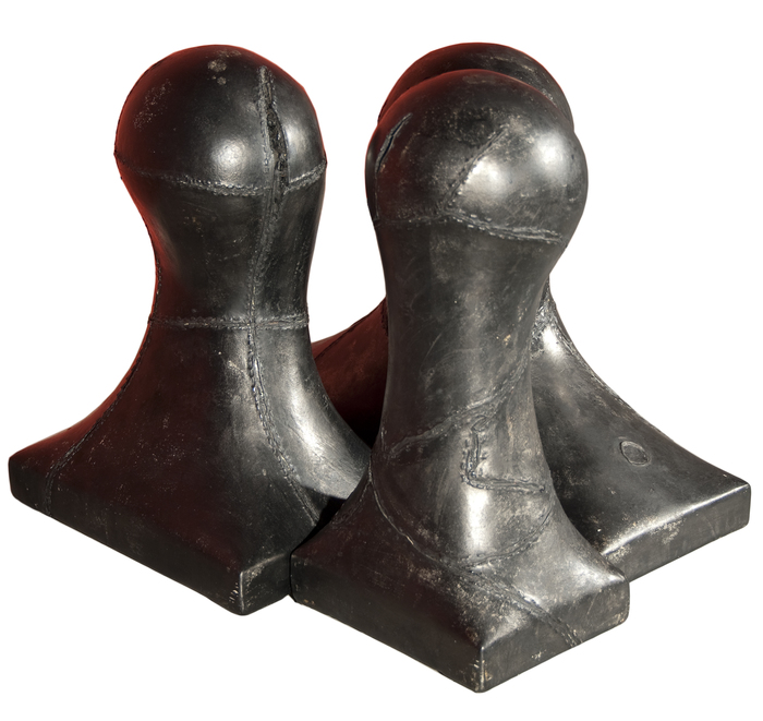 RON REIHEL - Conversation RON REIHEL - Conversation - plaster, wood, canvas - 15 1/2 x 18 x 16 1/2 in.