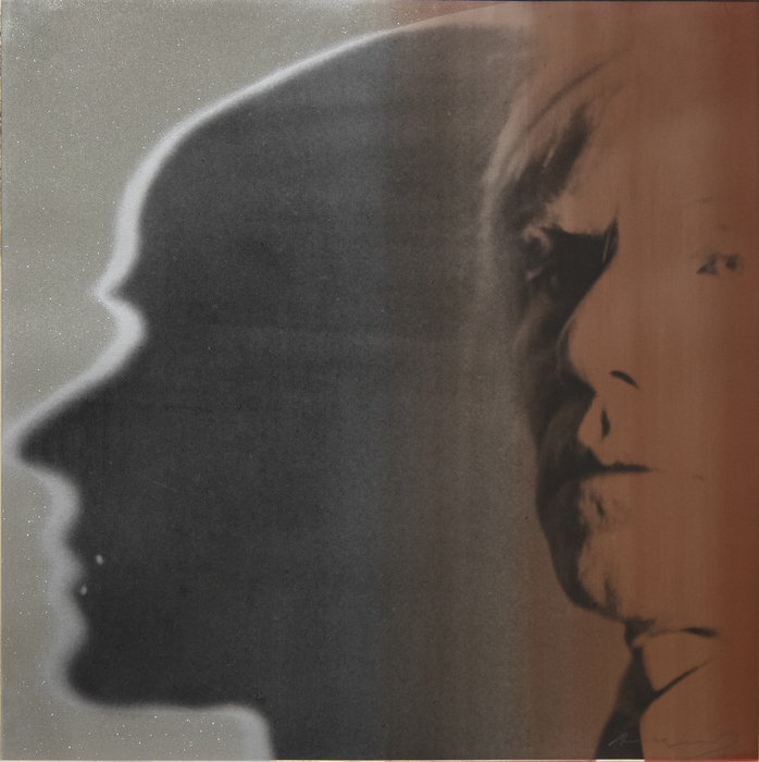 ANDY WARHOL - The Shadow (from Myths) ANDY WARHOL - The Shadow (from Myths) - color screenprint with diamond dust on paper - 37 1/2 x 37 1/2 in.